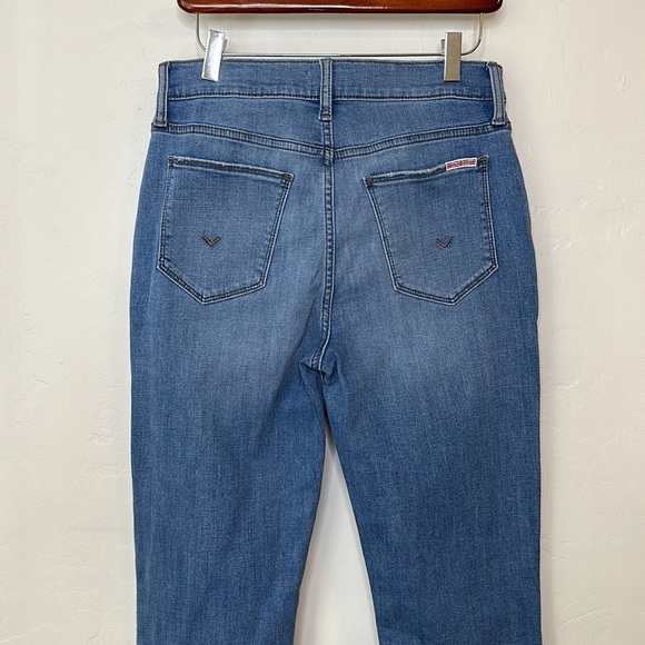 HUDSON Blair High Rise Straight Cropped Denim Jeans, Size 28 - Picture 8 of 16